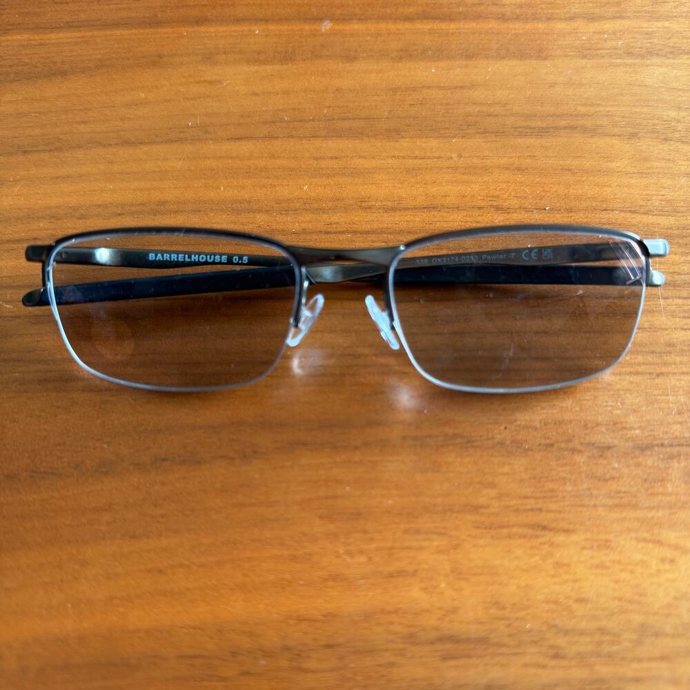 Oakley Barrelhouse 0.5 Half-rim wire frame optical glasses (OX3174)